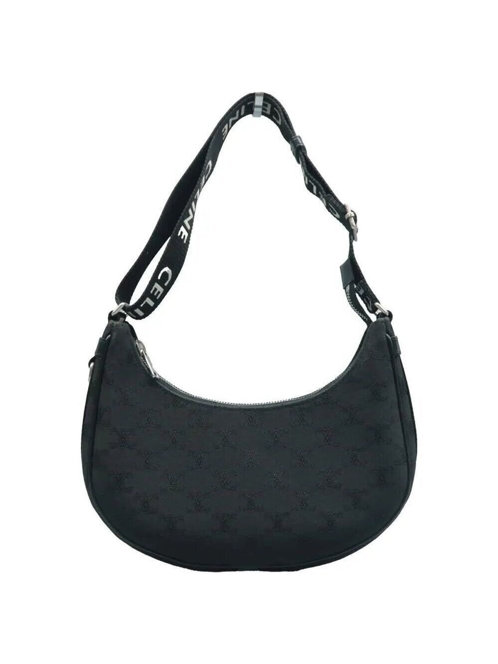 100% Authentic CELINE Ava Cloth Shoulder Bag 1595-10624